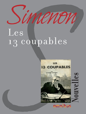 cover image of Les 13 coupables